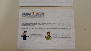 Remise du permis piéton et cycliste à l'école Les P'tits Chercheurs de Beaumesnil
