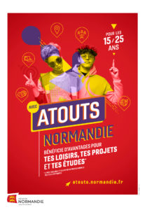 Avec Atouts Normandie, la Région accompagne les jeunes normands au quotidien !