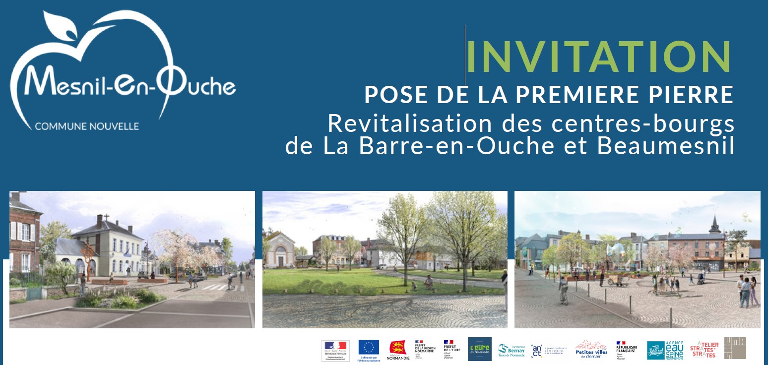 Revitalisation : Pose de la première pierre 