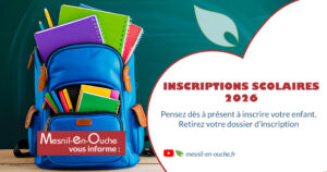 Inscriptions scolaires 2026 