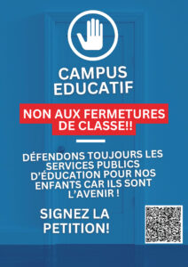 Mobilisons nous pour nos écoles