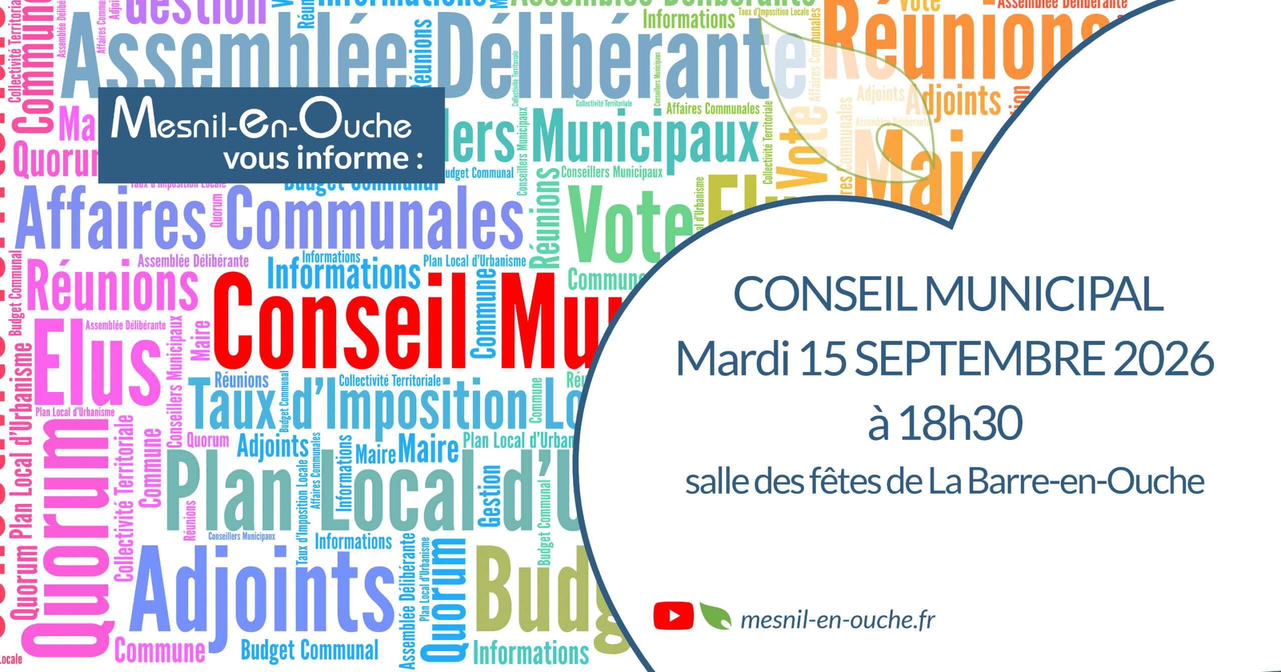 Conseil municipal en direct 